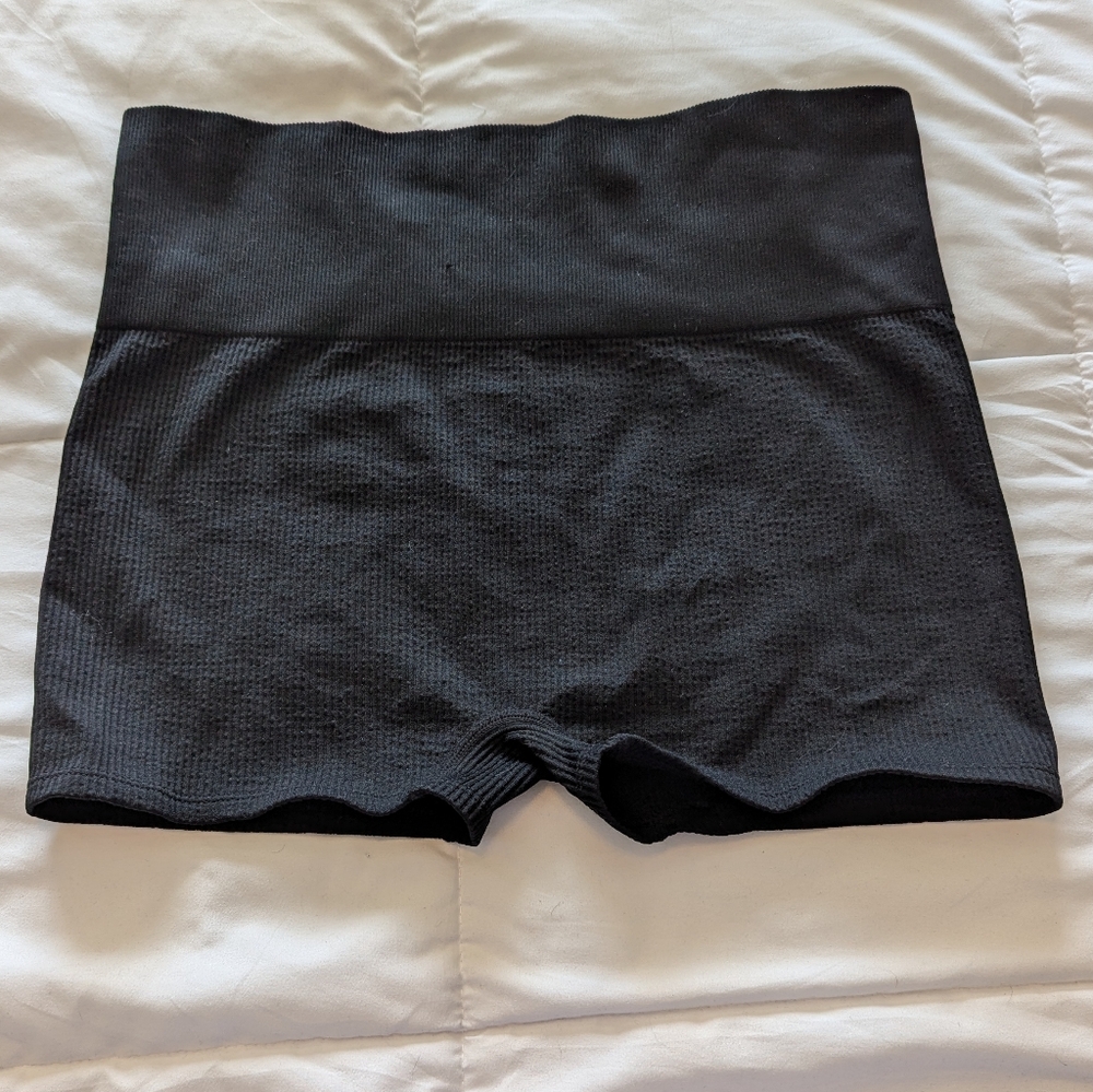 Colsie Seamless Ribbed Bike Shorts